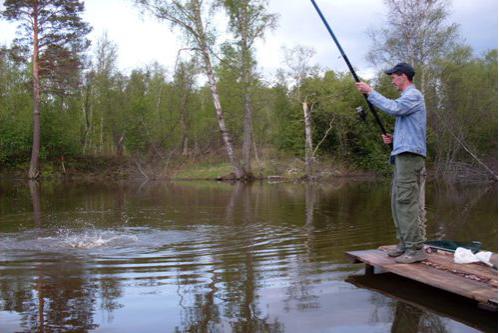 Рыбалка на Церковском пруду